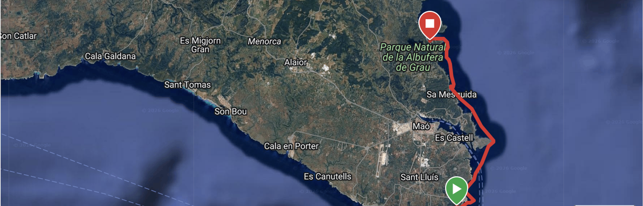 07 CALA ALCAUFAR - ES GRAU / 21 KM