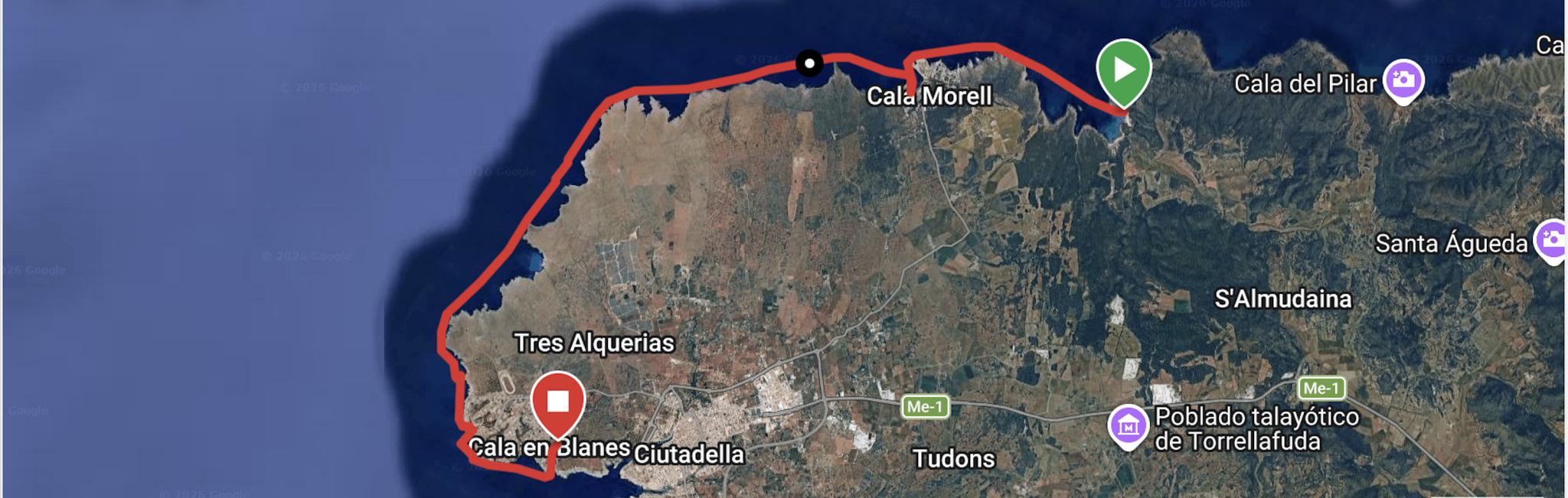 03 ALGARIENS - CALA BLANC/ 22KM