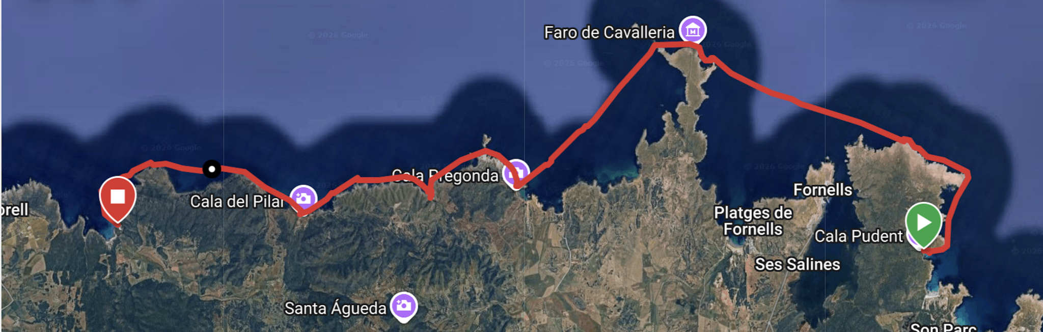02 CALA PUDENT - ALGARIENS/ 31KM