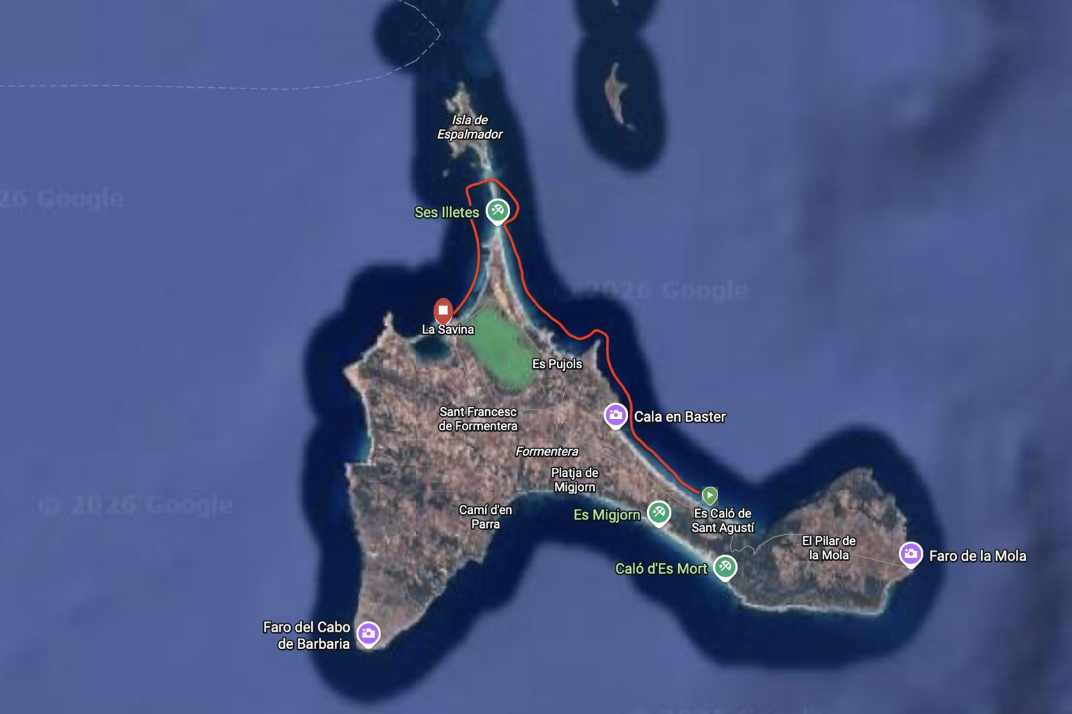 04 ES PUJOLS - LA SAVINA / 12KM